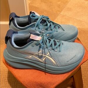 ASICS Light Blue Athletic Sneakers